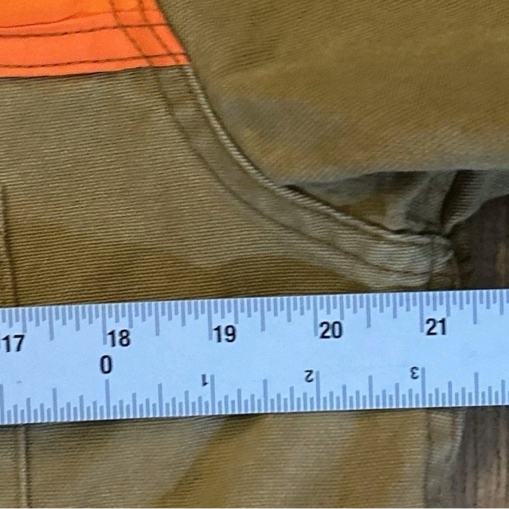 SafTBak Hunting Jacket Mens Sz Medium Brown Tan Canvas Upland Game USA Made *See - Picture 7 of 10